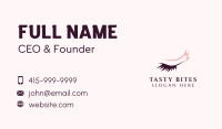 Eyelash Beauty Cosmetics Business Card Image Preview