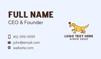 Pet Dog Veterinarian Business Card Image Preview