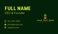 Plant Gardening Pot Business Card Image Preview