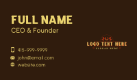 Western Horse Ranch Business Card Preview