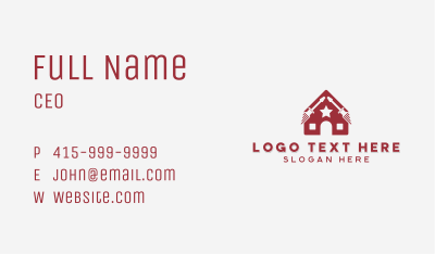 House Maintenance Repair Business Card Image Preview