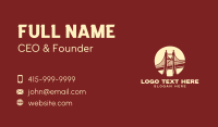 Bridge Construction Infrastructure Business Card Preview