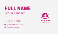 Lady Dance Performer Business Card Image Preview