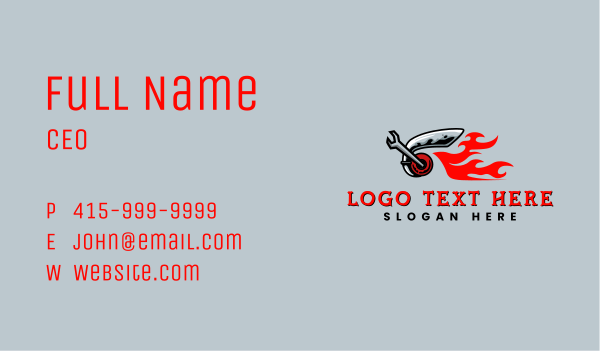  Turbo Wrench Mechanic Business Card Design Image Preview