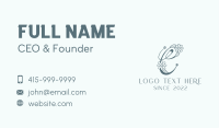 Daisy Flower Spa Business Card Image Preview