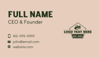 Mountain Trek Signage Business Card Image Preview