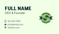 Leaves Eco Landscaping Business Card Preview