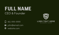 Generic Shield Letter S Business Card Preview