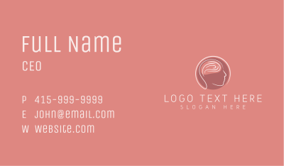 Mental Health Brain Business Card Image Preview