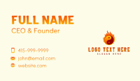 Yin Yang Fire Business Card Image Preview