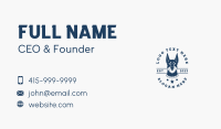Doberman Dog Kennel Business Card Design
