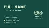 Rural Mountain Campground Business Card Image Preview