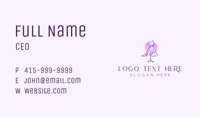 Clothing Fashion Dress Business Card Image Preview