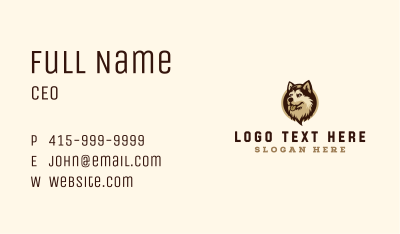 Animal Dog Canine Business Card Image Preview