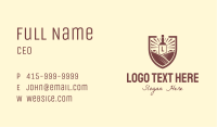 Vineyard Emblem Letter Business Card Image Preview