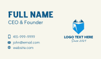 Iceberg Fox Shield  Business Card Image Preview