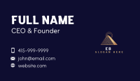 Pyramid Star Triangle  Business Card Image Preview