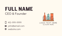 Coolers & Snacks Vending Business Card Design