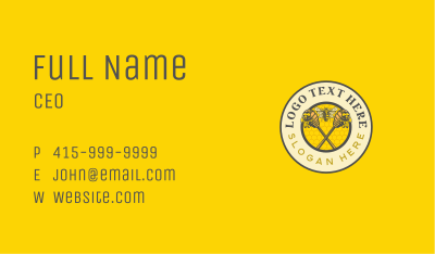 Organic Honey Bee  Business Card Image Preview