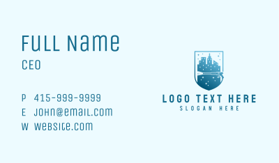 Urban City Pressure Wash Business Card Image Preview
