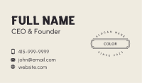 Classic Publishing Firm Business Card Image Preview