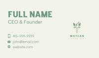 Natural Leaf Herb Business Card Image Preview