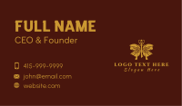 Gold Key Burtterfly Business Card Image Preview