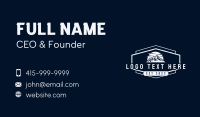 White Mountain Peak Business Card Design