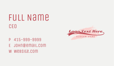 Generic Business Firm  Business Card Image Preview