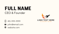 Paintbrush Contractor Refurbish Business Card Image Preview