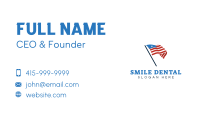 America Country Flag Business Card Image Preview