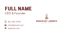 Bookstore Tree Author Business Card Image Preview