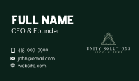 Pyramind Triangle Finance Business Card Image Preview