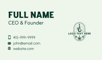 Cannabis Leaf Extract Business Card Image Preview