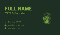 Plant Shovel Landscaping Business Card Preview