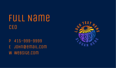 Coral Reef Aquatic Business Card Image Preview