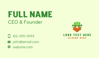 Lucky Leprechaun Business Card Preview