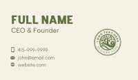 Tree Field Landscape Business Card Image Preview