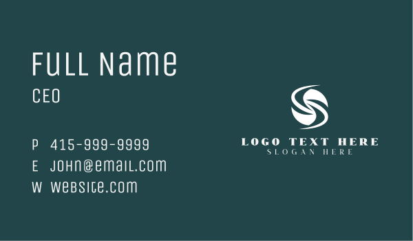 Letter S Consulting Business  Business Card Design Image Preview