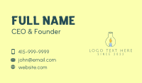 Wellness Aroma Lamp Business Card Preview