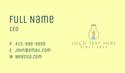 Wellness Aroma Lamp Business Card Image Preview