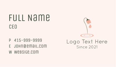 Rosemary Scented Oil  Business Card Image Preview