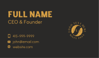 Writing Feather Quill Business Card Image Preview
