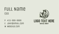 Organic Oil Droplet Business Card Image Preview