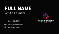 Tech AI Programming Business Card Image Preview