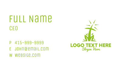 Abstract Nature Cross Business Card Image Preview