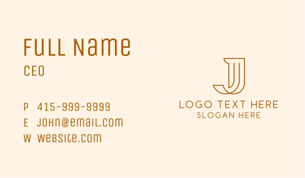 Corporate Firm Enterprise  Business Card Design Image Preview