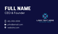 Technology Software Business Business Card Preview