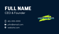 Branding Graffiti Wordmark Business Card Image Preview