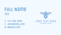 Military Wings Crest Business Card Image Preview